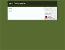 Tablet Screenshot of johncarlin.eu