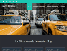 Tablet Screenshot of johncarlin.es